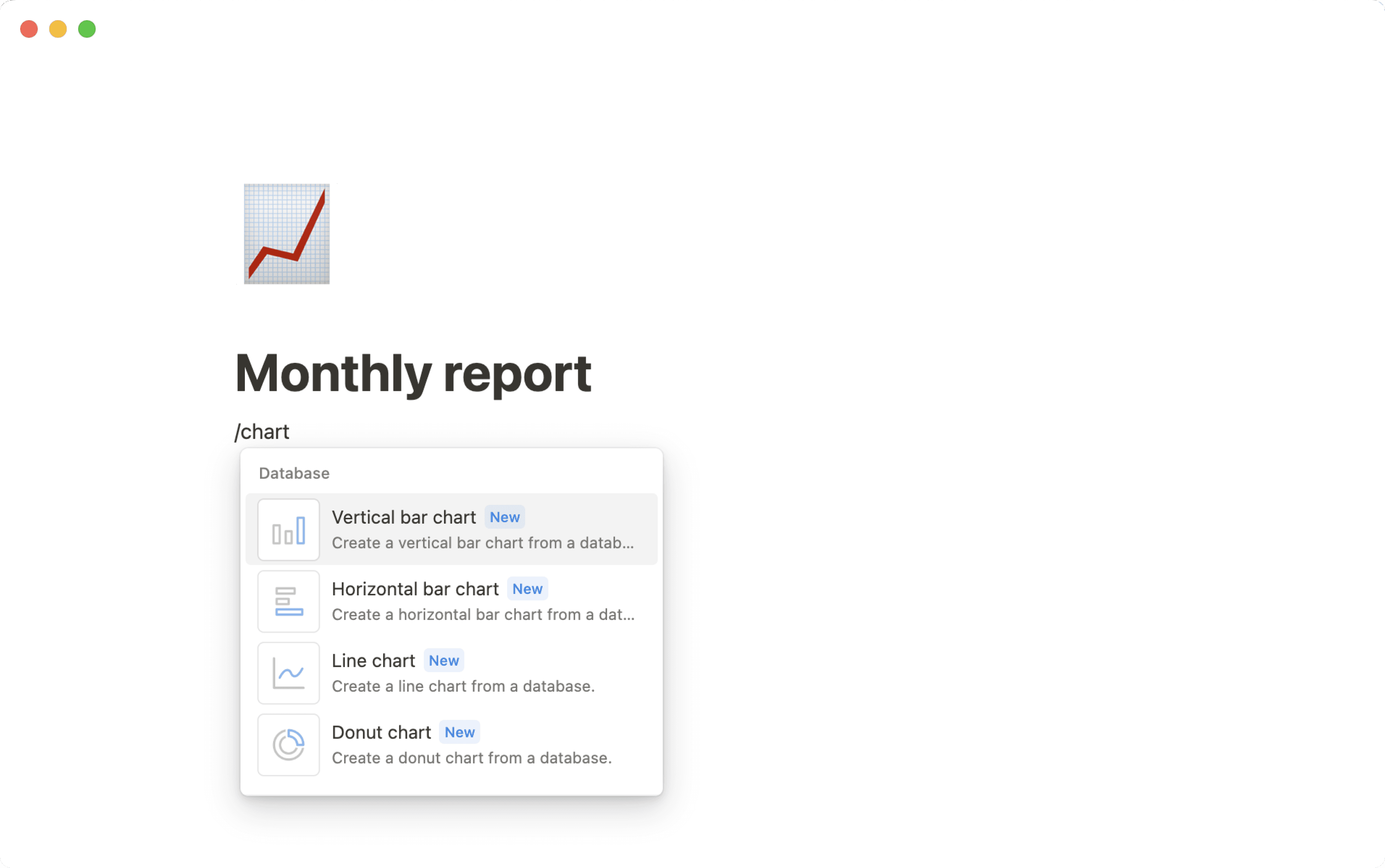 hc: chart slash command