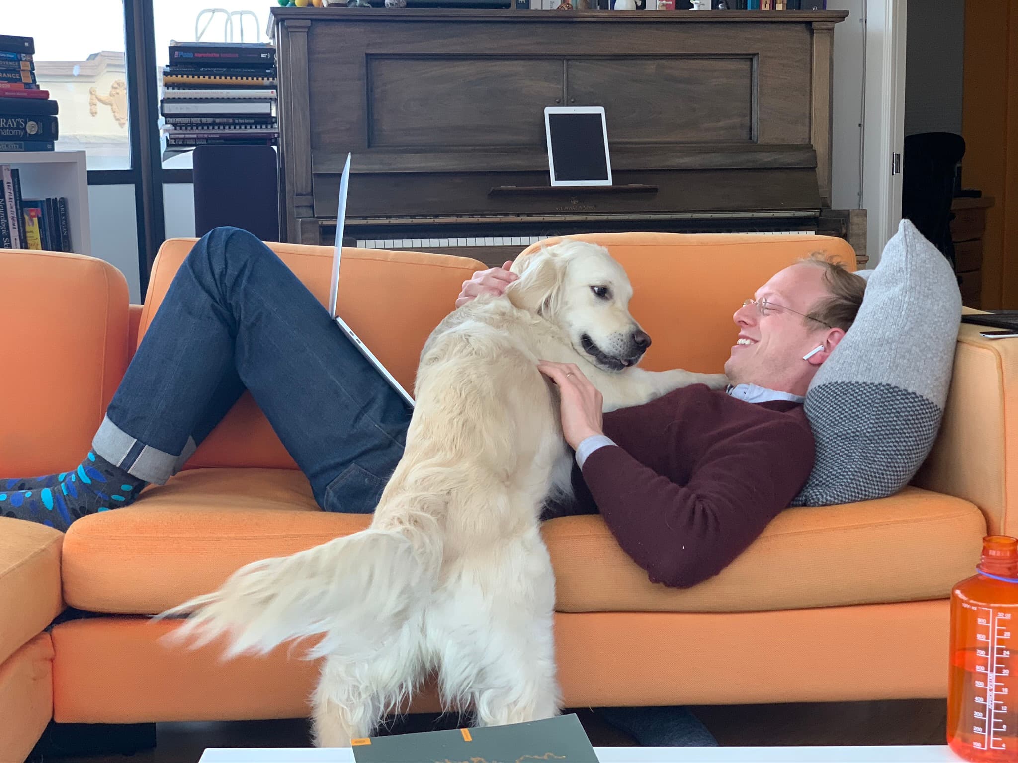 Andy and Shabu. Image from Andy Matuschak.