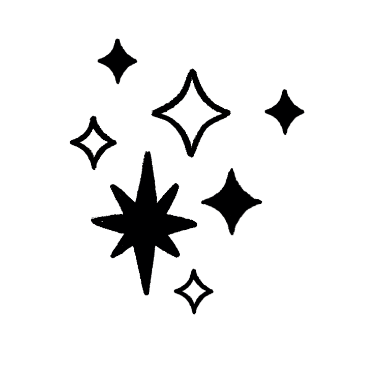 Ilustración de destellos