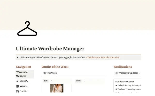 Ultimate Wardrobe Manager