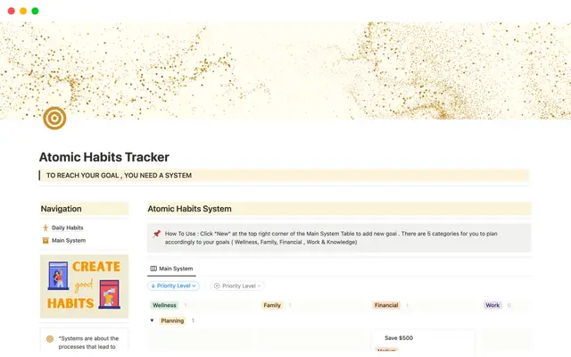 Atomic Habits Tracker